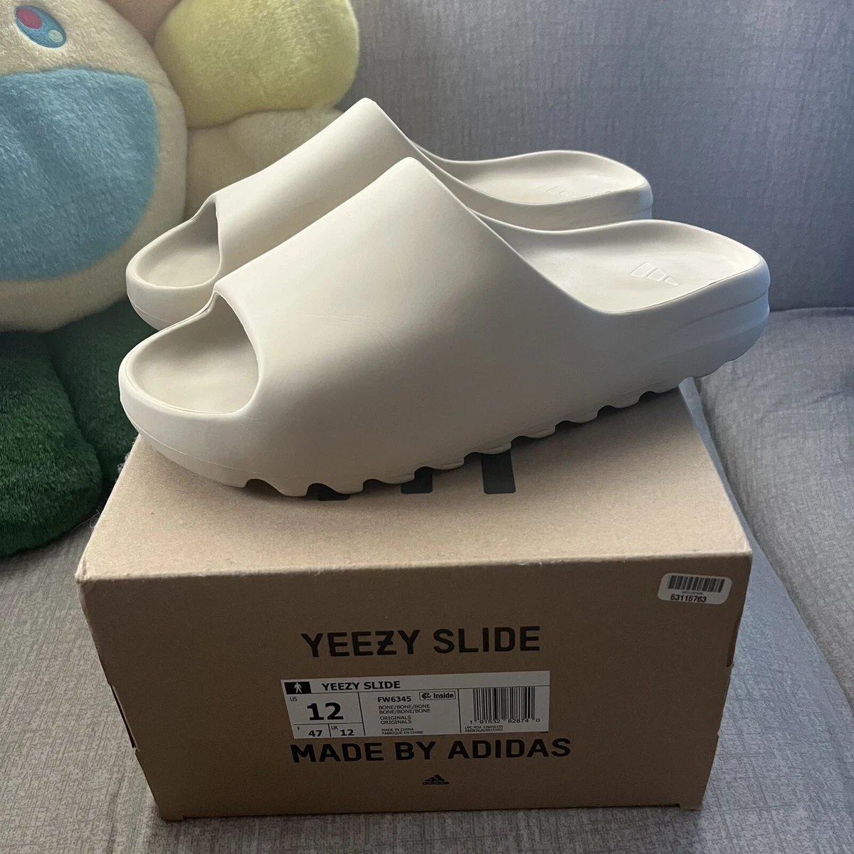Yeezy slide bone mens fw6345 stores deals