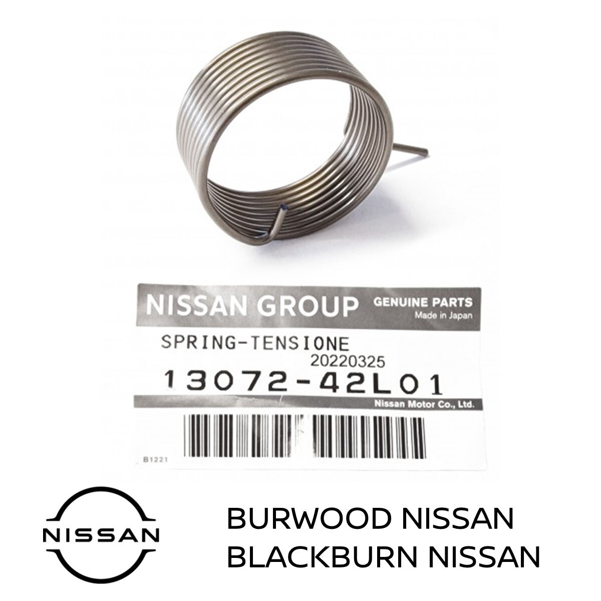 GENUINE NISSAN SKYLINE PATROL GQ Y60 VL RB30 CAMBELT TENSIONER SPRING