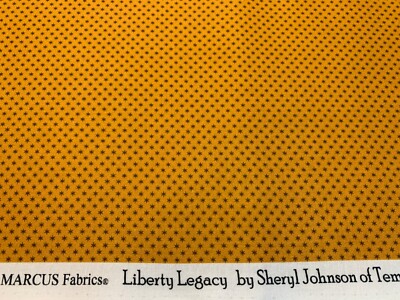 Marcus Fabrics Sheryl Johnson 1800s Civil War Repro LIBERTY LEGACY Stars FQ