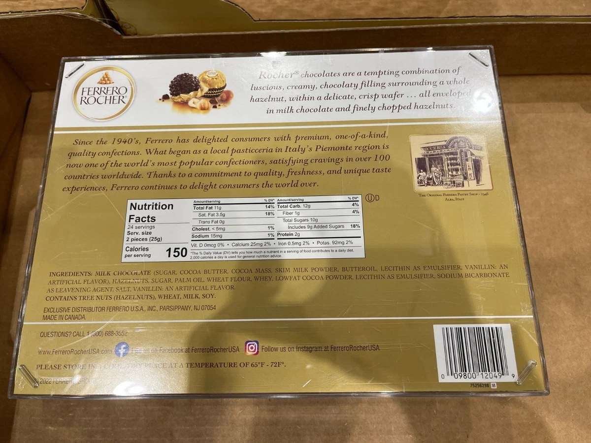 Ferrero rocher ca deals