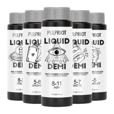 PULP RIOT LIQUID DEMI Demi Permanent Liquid Hair Color  2 oz YOUR CHOICE