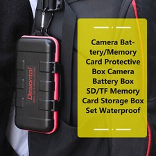 Camera Battery Protective Box Camera Battery Box SD/TF Memory Card Storage Box B