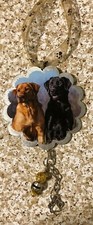 Handmade Recycled Ornament Hanger Canine Dog Breeds - LABRADOR RETRIEVER