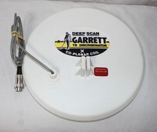 10 1/2" Garrett Metal Detector TR Discriminator X Co-planar coil mint shape