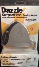 Dazzle Compact Flash Reader/Writer Digital Media Reader Software DM-8000 NEW