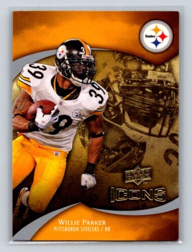 2009 Upper Deck Icons #83 Willie Parker Pittsburgh Steelers