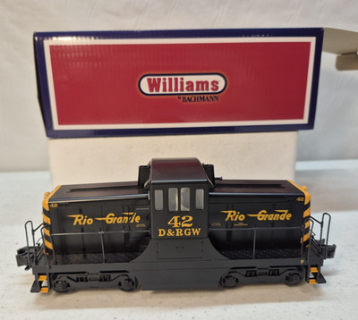 Williams #23104 O Gauge Denver & Rio Grande 44 Ton Switcher W/ Trueblast Plus