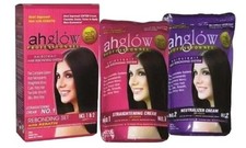 Hair Straightening and Rebonding System with KERATIN. Extra Strength Formula....