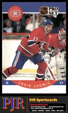 Craig Ludwig 1990-91 Pro Set #154 Montreal Canadiens