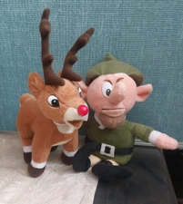 STUFFINS 1999 Boss Elf Plush RUDOLPH THE RED NOSED REINDEER Christmas