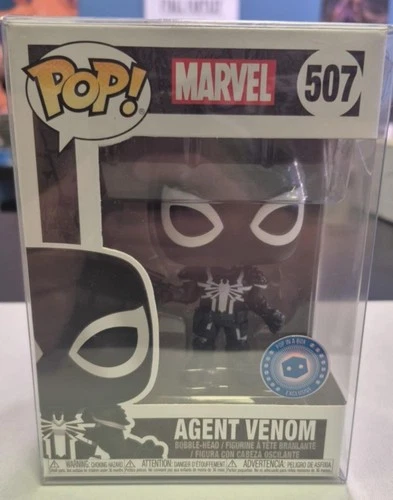Funko Pop! Marvel: Agent Venom #507 Pop in a Box Exclusive w/ Protector (B212)