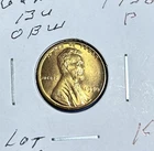 1950-P Lincoln Wheat Cent Penny GEM RED BU From an Original Bank Roll Lot 32