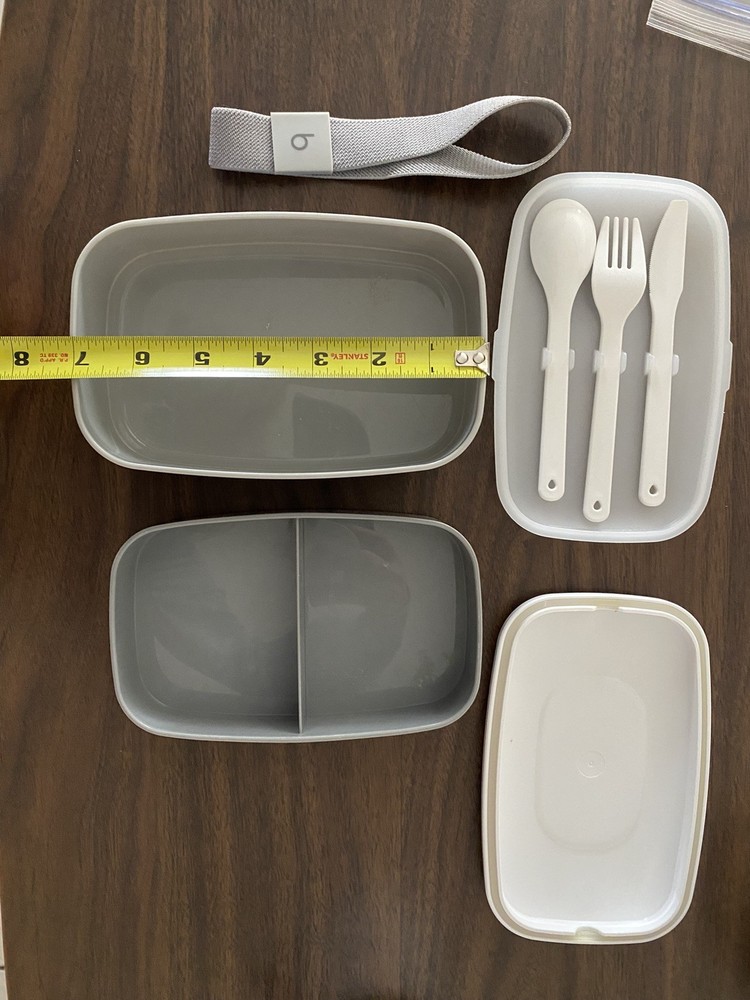 Classic Bento Box, All-In-One Stackable Lunch Box Container Classic Bento Box, All-In-One Stackable Lunch Box Container