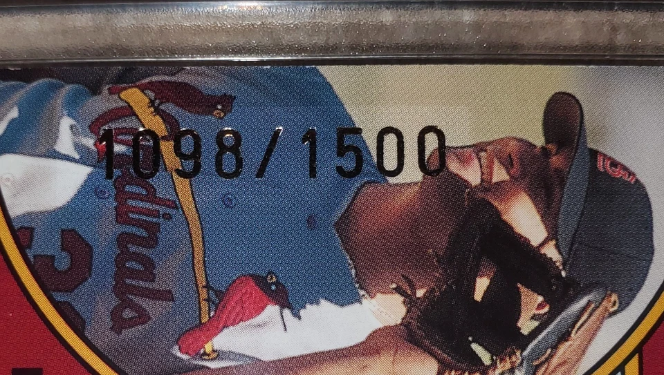 2001 Topps Reserve #103 Albert Pujols STL Cardinals RC /1500 - ESTADO PERFEITO! - Imagem 3 de 4