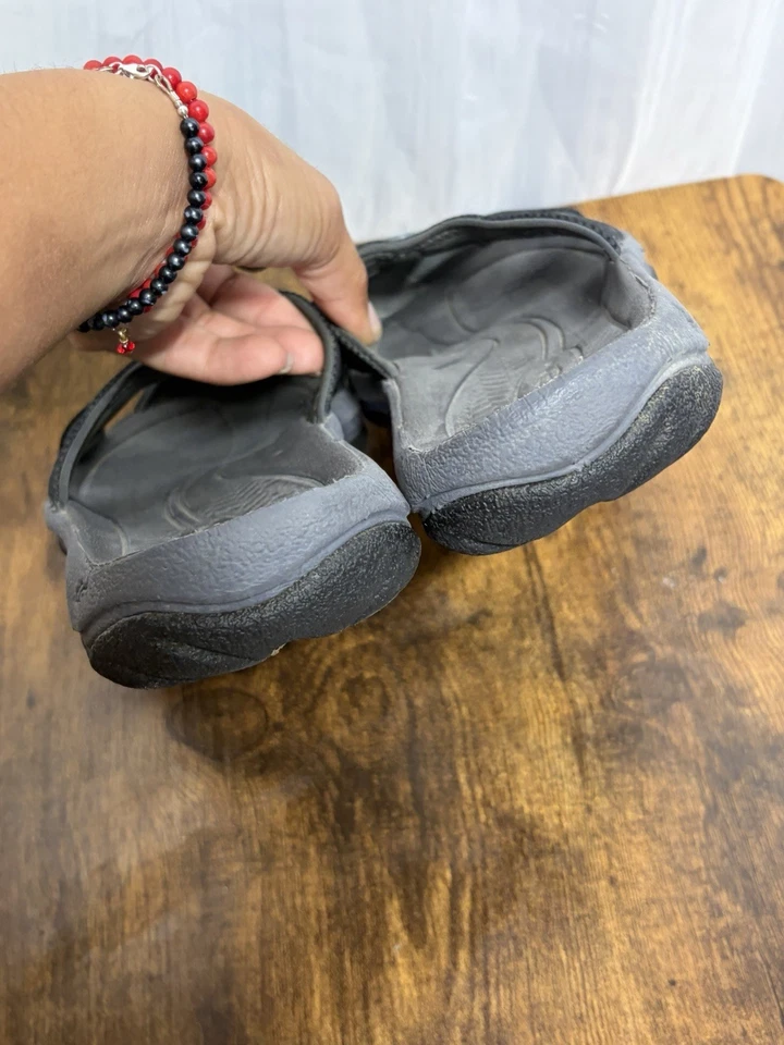 Босоножки Keen Bali TG черные серые паровые без шнуровки женские размер 8 - Изображение 4 из 4