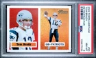 2002 Topps Heritage Retrofractor Refractor Tom Brady Jersey Number # 12/557 PSA