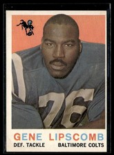 1959 Topps Gene Lipscomb Ex Set Break #36