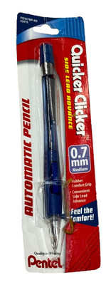 Pentel Quicker Clicker 0.7mm Medium Automatic Pencil NOS PD347BP-K6 53470