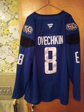 Alexander Ovechkin Fanatics Authentic Pro 50th Anniv. Alternate Jersey B331273