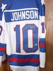 Mark Johnson Signed 1980 Olympic Hockey Jersey #10 "Miracle On Ice" 80 Gold BAS
