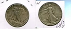 1938 D WALKING LIBERTY SILVER HALF DOLLAR XF RIMNICK 5913T