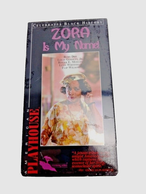 Zora Is My Name VHS Sealed Ruby Dee Lynn Whitfield Black History PBS