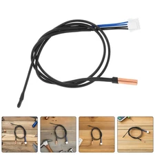  2 Pcs Temperature Probe for Ac Ntc Sensor Accurate Replacement 5k