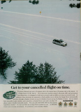 1997 Land Rover Range Rover 4.0 SE 4WD Through Snow to Flight VINTAGE PRINT AD