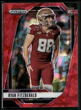 2025 Panini Prizm Draft Picks #27 Ryan Fitzgerald Prizms Red Ice