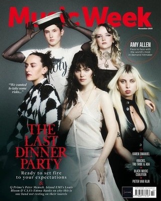 The Last Dinner Party Music Week Magazine November 2025 Poster