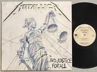 METALLICA And Justice For All ELEKTRA 2X LP 1st Press w/ Inner Sleeves EX