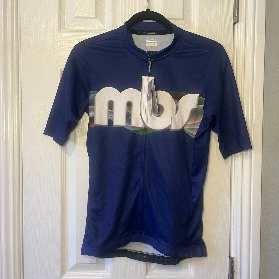 Camiseta deportiva de ciclismo Giant MBS para hombre con cremallera manga talla EE. UU. PEQUEÑA Foto 3 de 4