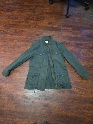 Olive Green Coat Jacket Market & Spruce size medium
