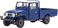Kyosho Toyota Land Cruiser 40 1/18 Scale Diecast Model Blue KS08958BL