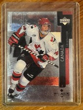 1997-98 Upper Deck Black Diamond #150 Vincent Lecavalier RC Rookie Card Canada. rookie card picture