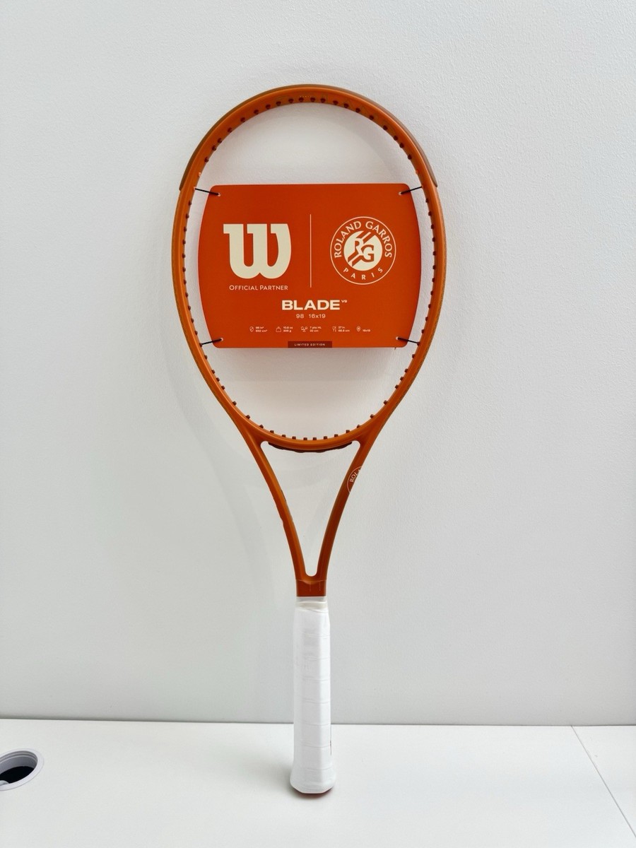 【グリップサイズ2】BLADEv9 16×19 ROLAND GARROS Wilson Blade 98 V9 16x19 Roland Garros Limited Edition Grip