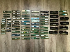 DDR DDR2 DDR3 DDR4 Ram Lot Of 70+ Sticks Corsair Kingston Crucial Patriot