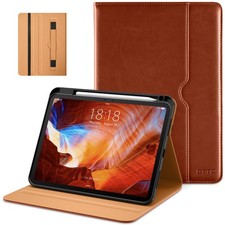 for iPad Pro 11 inch Case (M5/M4) 2025/2024, Premium Leather Business Folio S...