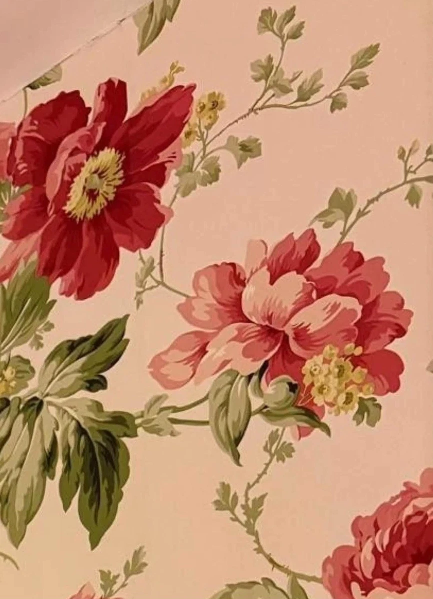 Papel pintado de arándano de jardín peonía Laura Ashley precio por rollo raro