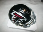 RODDY WHITE SIGNED AUTOGRAPHED SPEED MINI HELMET ATLANTA FALCONS BECKETT
