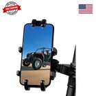 UTV Phone Holder, Aluminum Alloy Heavy Duty Cell Phone Mount for UTV/SXS,360°...