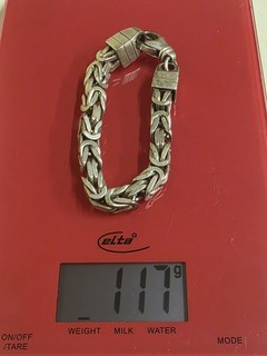 Königskette Armband Silber 925 Massiv 10mm GEBRAUCHT