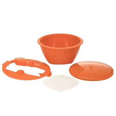 Börner Multimaker + Multiplate - Salatschüssel mit Deckel zum Dampfgaren - Vakuu