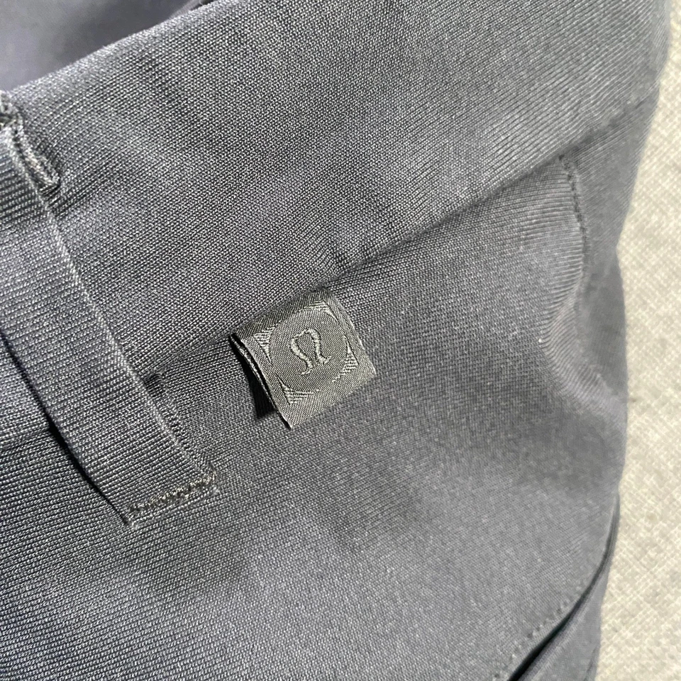Pantalones Lululemon ABC Hombre Gris Carbón Calce Ajustado Técnico Elastizado 32x29 Foto 3 de 4
