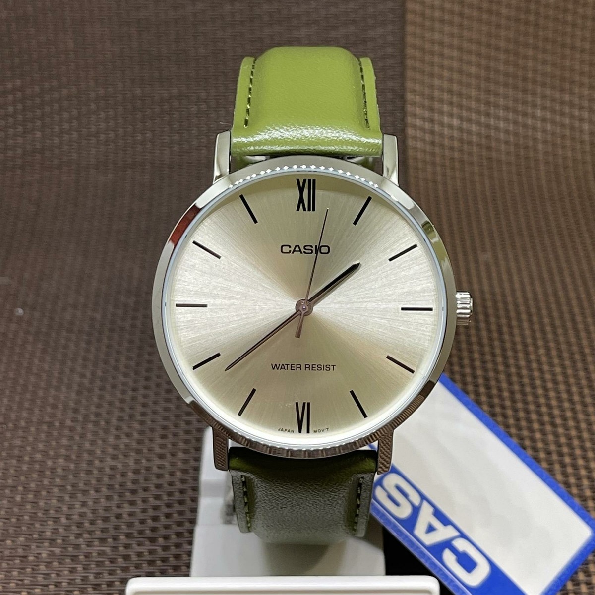 casio dress watch leather strap Casio Men's Classic Watch MTP-1183Q-7A