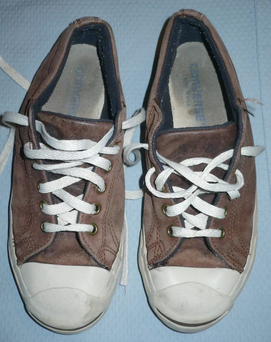 Ladies top brown converse