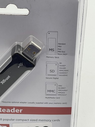 Trust Robson Mini Card Reader 15298 Memory Stick, SD, MMC - Picture 4 of 8