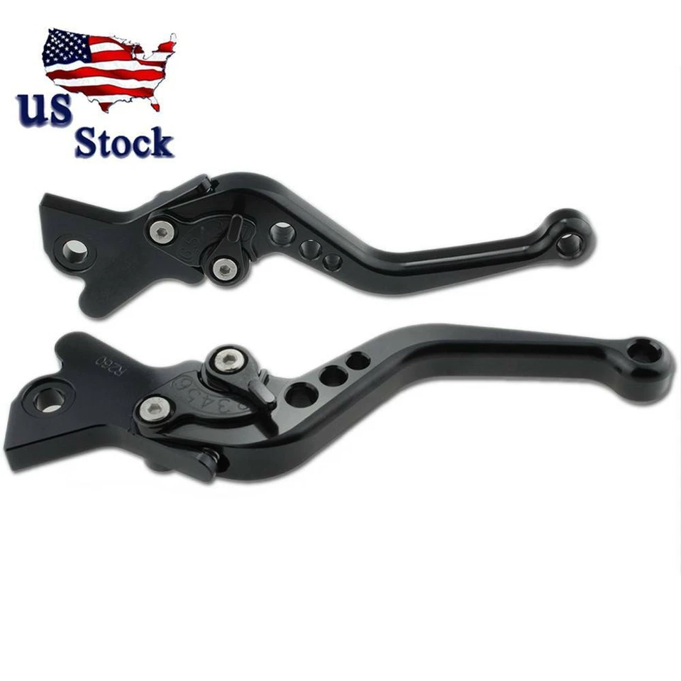 For Yamaha CNC Adjustable Brake Clutch Levers Short MT-03 YZF-R3  2017-2023 2024 - Изображение 3 из 4