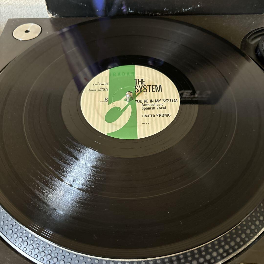 The System - Kerri Chandler Promo House Music Deep House Vinyl 