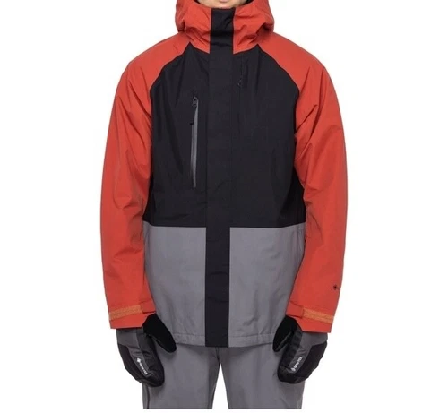 686 Gore-Tex Core Jacket (S) Men Ski/Snowboard Coat Hood Waterproof Breathable